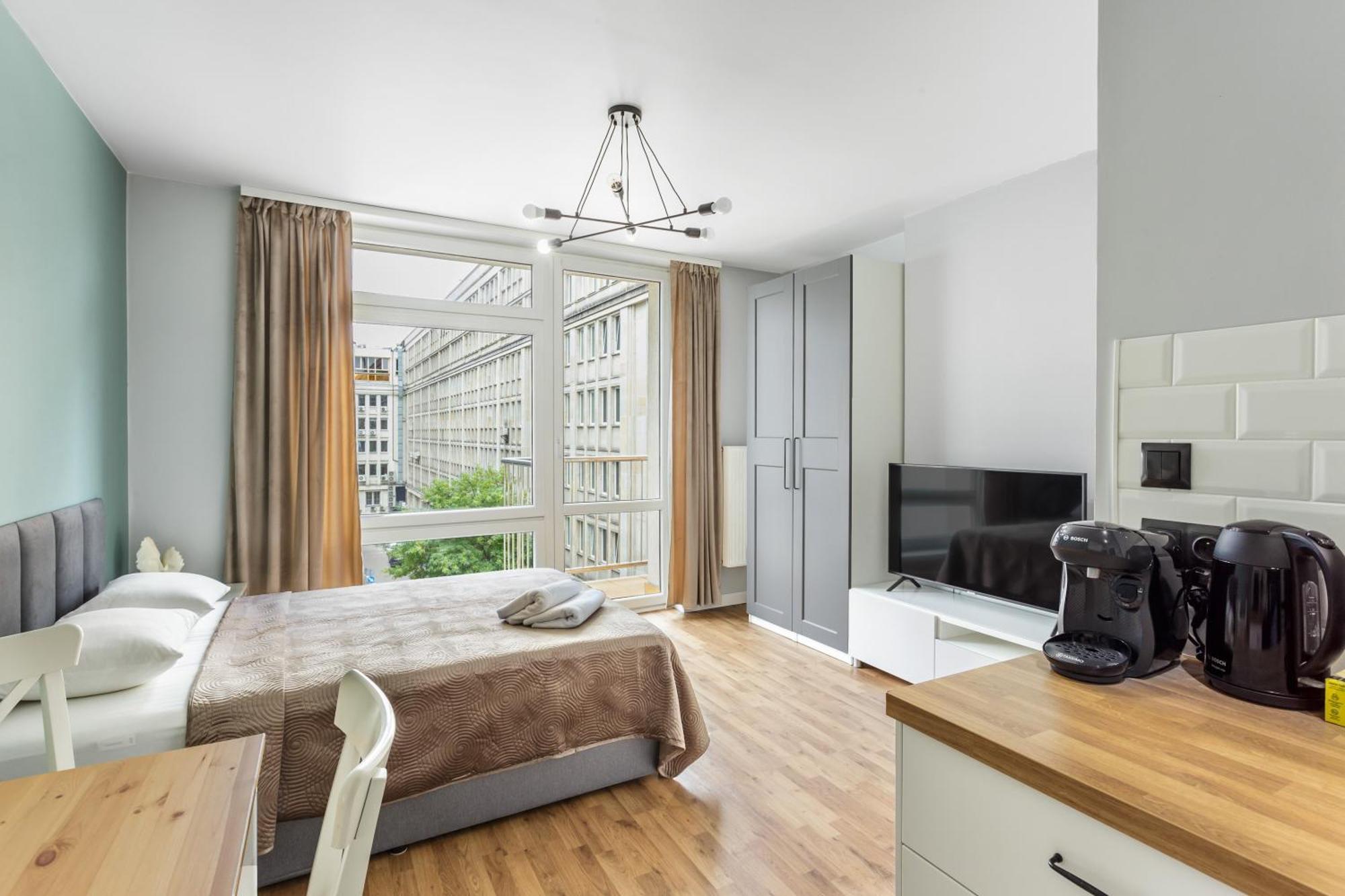Charming Apartment In The City Center Warszawa Zewnętrze zdjęcie