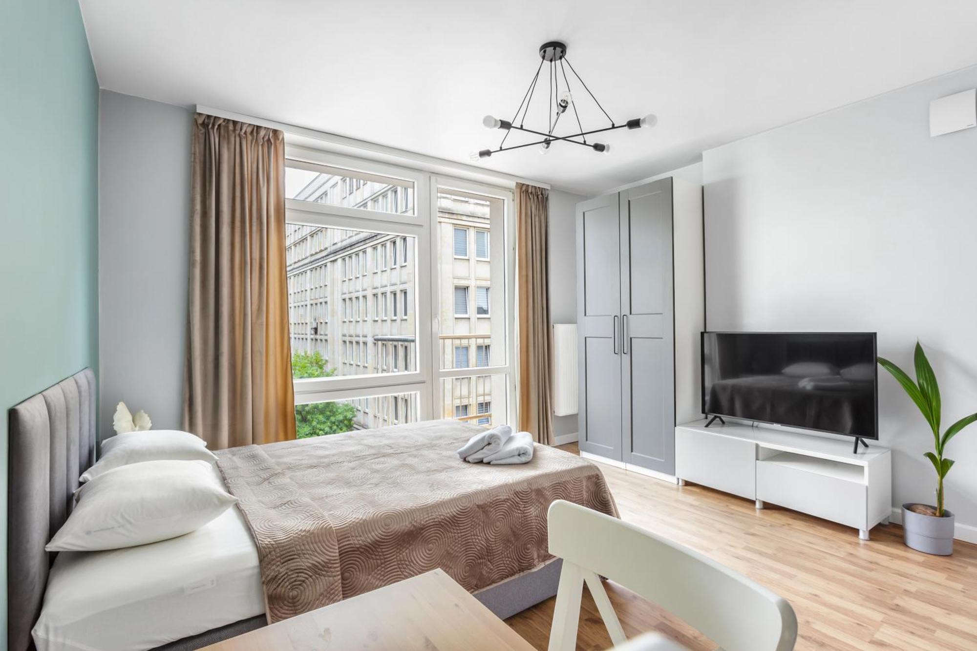 Charming Apartment In The City Center Warszawa Zewnętrze zdjęcie